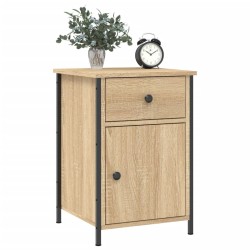 Tables de chevet 2pcs chêne sonoma 40x42x60cm bois d'ingénierie 