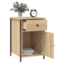 Tables de chevet 2pcs chêne sonoma 40x42x60cm bois d'ingénierie 
