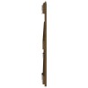 Tête de lit murale Marron miel 140x3x60 cm Bois massif de pin 
