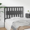 Tête de lit Gris 105,5x4x100 cm Bois massif de pin 