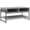 Table basse sonoma gris 90x50x45 cm bois d'ingénierie 