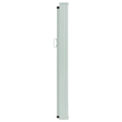 Auvent latéral rétractable de patio 140x500 cm Rouge 