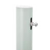 Auvent latéral rétractable de patio 140x500 cm Rouge 