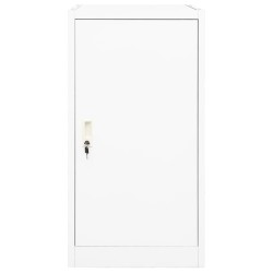Armoire à selles Blanc 53x53x105 cm Acier    