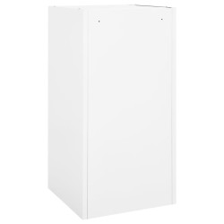 Armoire à selles Blanc 53x53x105 cm Acier    