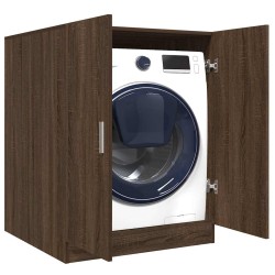 Meuble pour machine à laver Chêne marron 71x71,5x91,5 cm 