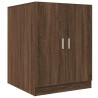 Meuble pour machine à laver Chêne marron 71x71,5x91,5 cm 