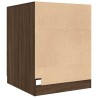 Meuble pour machine à laver Chêne marron 71x71,5x91,5 cm 