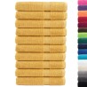 Serviettes de sauna de qualité supérieure SOLUND 10 pcs doré 