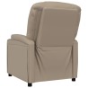 Fauteuil inclinable Cappuccino Similicuir 