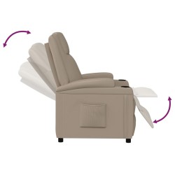Fauteuil inclinable Cappuccino Similicuir 