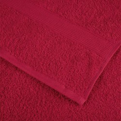 Serviettes de sauna de qualité supérieure SOLUND 10 pcs rouge 