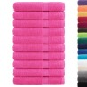 Serviettes de sauna de qualité supérieure SOLUND 10 pcs rose 