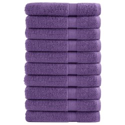 Serviettes de sauna de qualité supérieure SOLUND 10 pcs violet 