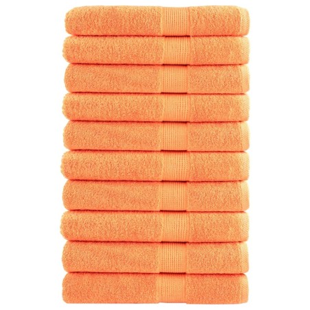 Serviettes de sauna de qualité supérieure SOLUND 10 pcs orange 