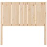 Tête de lit 105,5x4x100 cm Bois massif de pin 