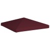 Toile supérieure de gazebo 310 g/m² 3x3 m Bordeaux 