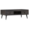Table basse bois de manguier massif 100x60x35 cm 