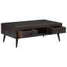 Table basse bois de manguier massif 100x60x35 cm 