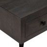 Table basse bois de manguier massif 100x60x35 cm 
