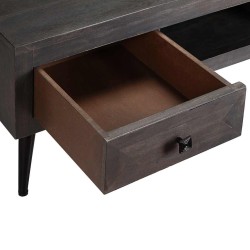Table basse bois de manguier massif 100x60x35 cm 