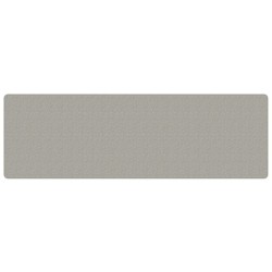 Tapis de couloir aspect sisal taupe 80x250 cm 