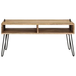 Table basse Bois de manguier massif 100x60x45 cm 