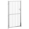 Portail de jardin 100x180 cm acier inoxydable 