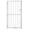 Portail de jardin 100x180 cm acier inoxydable 