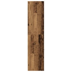 Armoire d'apothicaire vieux bois 40x41x174,5 cm bois ingénierie 