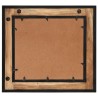Miroir de salle de bain 60x1x55 cm bois massif d'acacia 