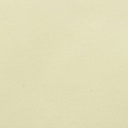 Écran de balcon en tissu Oxford 90x400 cm Crème 