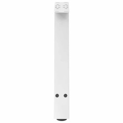 Pieds de table basse en forme de A, 2 pièces, blanc, 38 x (42-43) cm, acier 