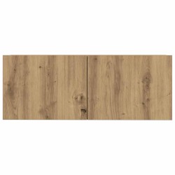 Ensemble de meuble TV mural 4 pcs chêne artisanal 