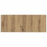 Ensemble de meuble TV mural 4 pcs chêne artisanal 