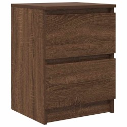Meuble TV chêne marron 40x35x54 cm bois d'ingénierie 