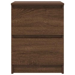 Meuble TV chêne marron 40x35x54 cm bois d'ingénierie 
