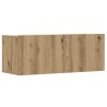 Ensemble de meuble TV mural 3 pcs chêne artisanal 