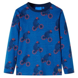 Pyjamas enfants manches longues pétrole 140 