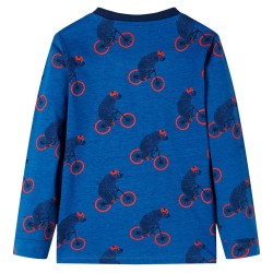 Pyjamas enfants manches longues pétrole 140 
