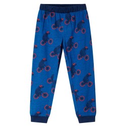 Pyjamas enfants manches longues pétrole 140 