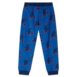 Pyjamas enfants manches longues pétrole 140 
