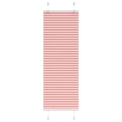 Store plissé rose 45x150 cm largeur du tissu 44,4 cm polyester 