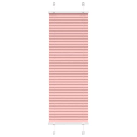 Store plissé rose 45x150 cm largeur du tissu 44,4 cm polyester 