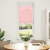 Store plissé rose 45x150 cm largeur du tissu 44,4 cm polyester 