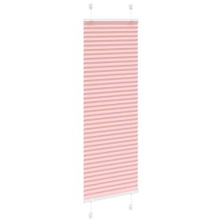 Store plissé rose 45x150 cm largeur du tissu 44,4 cm polyester 