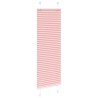Store plissé rose 45x150 cm largeur du tissu 44,4 cm polyester 