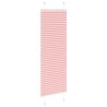 Store plissé rose 45x150 cm largeur du tissu 44,4 cm polyester 