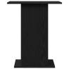 Support pour aquarium chêne noir 60,5x36x72,5 cm 