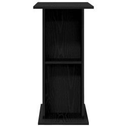 Support pour aquarium chêne noir 60,5x36x72,5 cm 